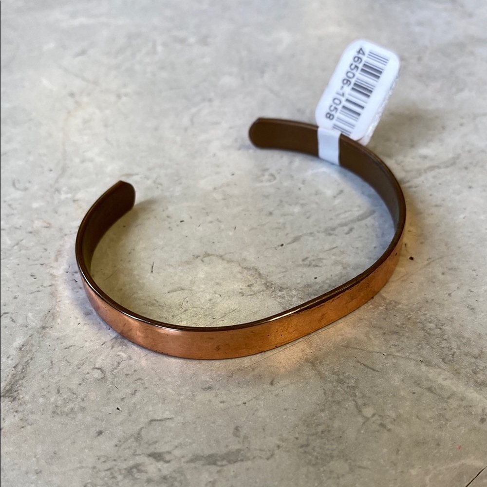 Copper Tone Cuff Bracelet